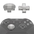 thumbnail image 1 of eXtremeRate 2 pcs Metalic Silver Magnetic Stainless Steel D-Pads, for Xbox Elite 1/2 Controller, Replacement Parts Directional Pad Button Kits for Xbox One Elite & Xbox One Elite Series 2 Controller, 1 of 7