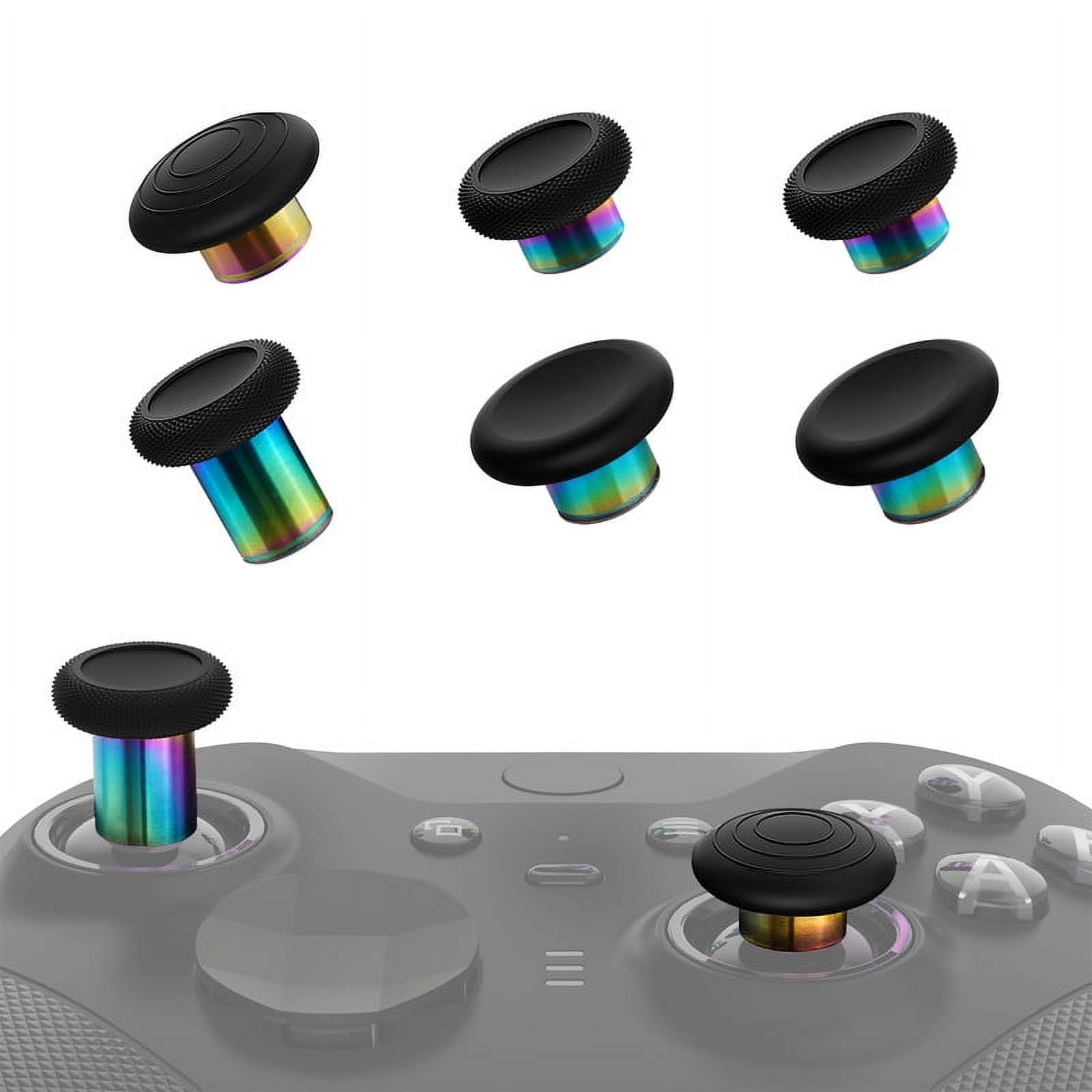 eXtremeRate 6 in 1 Metal Thumbsticks for Xbox Elite Series 2