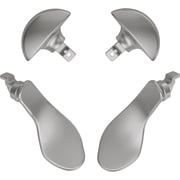 eXtremeRate Back Paddles for PS5 Edge Controller, Metallic Silver, 4 Count