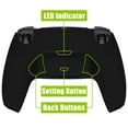 thumbnail image 1 of eXtremeRate Black Back Paddles Kit Upgrade Board Back Shell Buttons for PS5 Controller BDM-010/020, 1 of 7