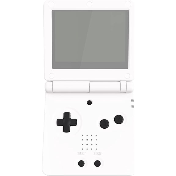 eXtremeRate Black Custom Full Set Buttons for Gameboy Advance SP, Replacement A B L R Button Power On Off Volume Button D-pad Key for GBA SP Console - Console NOT Included