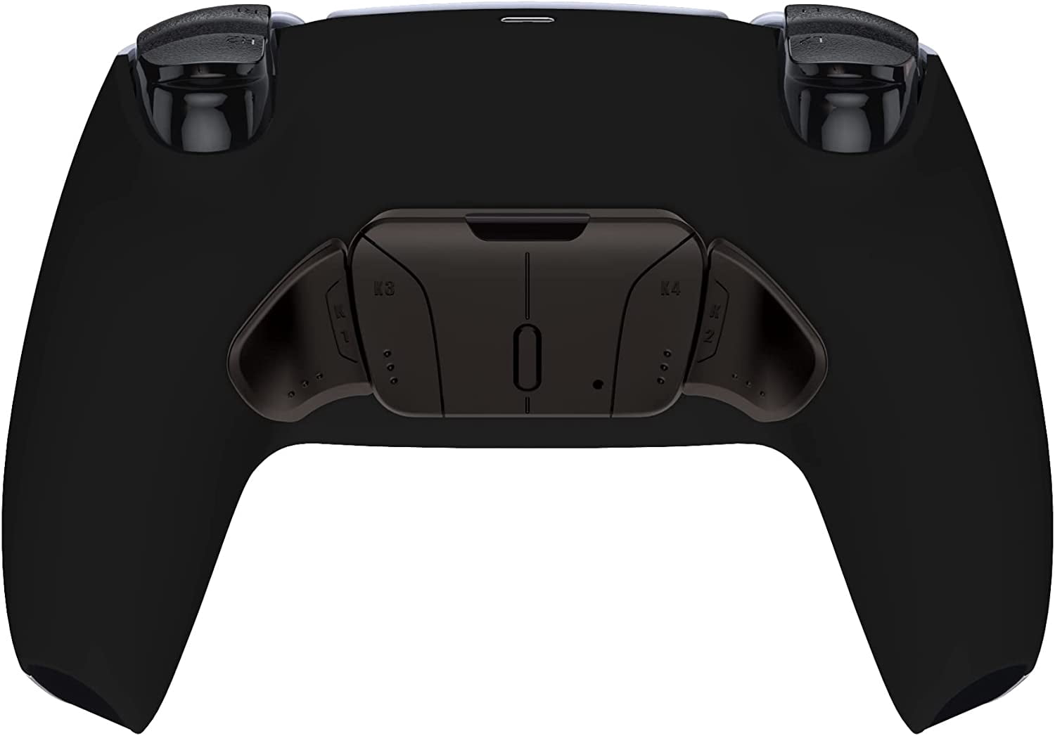 eXtremeRate Black RISE4 Remap Kit Upgrade Board & Redesigned Back Shell & 4 Back Buttons for ps5 Controller BDM-030/040
