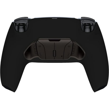eXtremeRate Black RISE4 Remap Kit Upgrade Board & Redesigned Back Shell & 4 Back Buttons for ps5 Controller BDM-030/040
