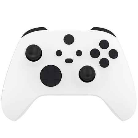 eXtremeRate Black Replacement Buttons for Xbox Series S & Xbox Series X Controller, LB RB LT RT Bumpers Triggers D-pad ABXY Start Back Sync Share Keys for Xbox Series X/S Controller