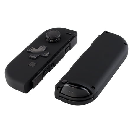 eXtremeRate Black Replacement Housing Shell Case with Full Set Buttons for Nintendo Switch/OLED