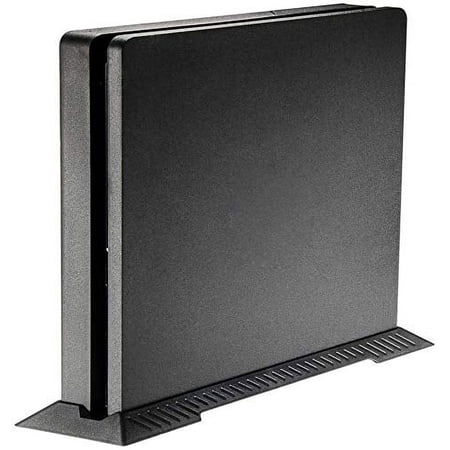 eXtremeRate Black Vertical Stand Steady Base Mount Bracket w/Non-Slip feet for PS4 Slim Console
