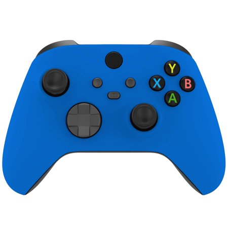 eXtremeRate Blue  Custom Accessories Back Panels Cover Faceplate for Xbox Core Wireless Controller