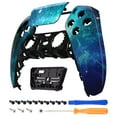 thumbnail image 1 of eXtremeRate Blue Nebula Touchpad Front Housing Shell Compatible with ps5 Controller, DIY Replacement Shell Custom Touch Pad Cover Faceplate Compatible with ps5 Controller, 1 of 5