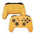 thumbnail image 1 of eXtremeRate Caution Yellow Faceplate Backplate Handles for Nintendo Switch Pro Controller, Soft Touch DIY Replacement Grip Housing Shell Cover for Nintendo Switch Pro - Controller NOT Included, 1 of 9