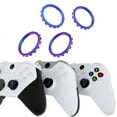 thumbnail image 1 of eXtremeRate Chameleon Purple Blue Accent Rings for eXtremeRate ASR Version Shell for Xbox Series X/S, 1 of 9
