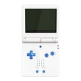 thumbnail image 1 of eXtremeRate Chameleon Purple Blue Glossy Custom Full Set Buttons for Gameboy Advance SP, Replacement A B L R Button Power On Off Volume Button D-Pad Key for GBA SP Console - Console Not Included, 1 of 7