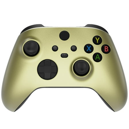 eXtremeRate Chameleon Red Gold Glossy Replacement Shell Custom Cover Gaming Case Faceplate for Xbox Core Contro