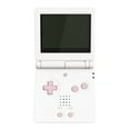thumbnail image 1 of eXtremeRate Cherry Blossoms Pink Custom Full Set Buttons for Gameboy Advance SP, Replacement A B L R Button Power On Off Volume Button D-pad Key for GBA SP Console - Console NOT Included, 1 of 7