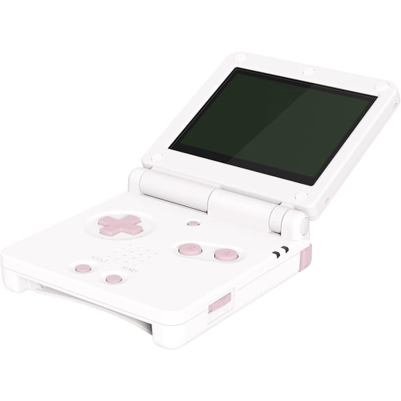 eXtremeRate Cherry Blossoms Pink Custom Full Set Buttons for Gameboy Advance SP, Replacement Button for GBA SP Console
