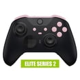 thumbnail image 1 of eXtremeRate Cherry Blossoms Pink Replacement Buttons for Xbox One Elite Series 2 Controller, LB RB LT RT Bumpers Triggers ABXY Start Back Sync Profile Keys for Xbox Elite Series 2 Core Controller, 1 of 7