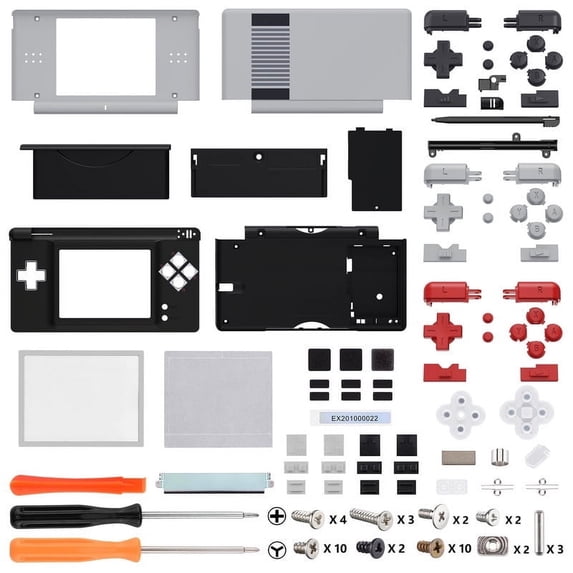 eXtremeRate Classic NES Style Replacement Full Housing Shell for ...