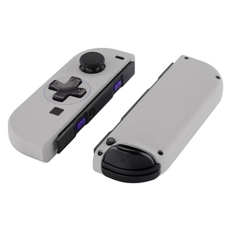 eXtremeRate Classics SNES Style Replacement Shell w/Full Set Buttons for Nintendo Switch/OLED Joycon