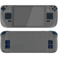 thumbnail image 1 of eXtremeRate Clear Blue Replacement ABXY D-pad Trackpad Bumpers Triggers Buttons w/Screwdriver Tools for Steam Deck LCD Handheld Console, 1 of 4