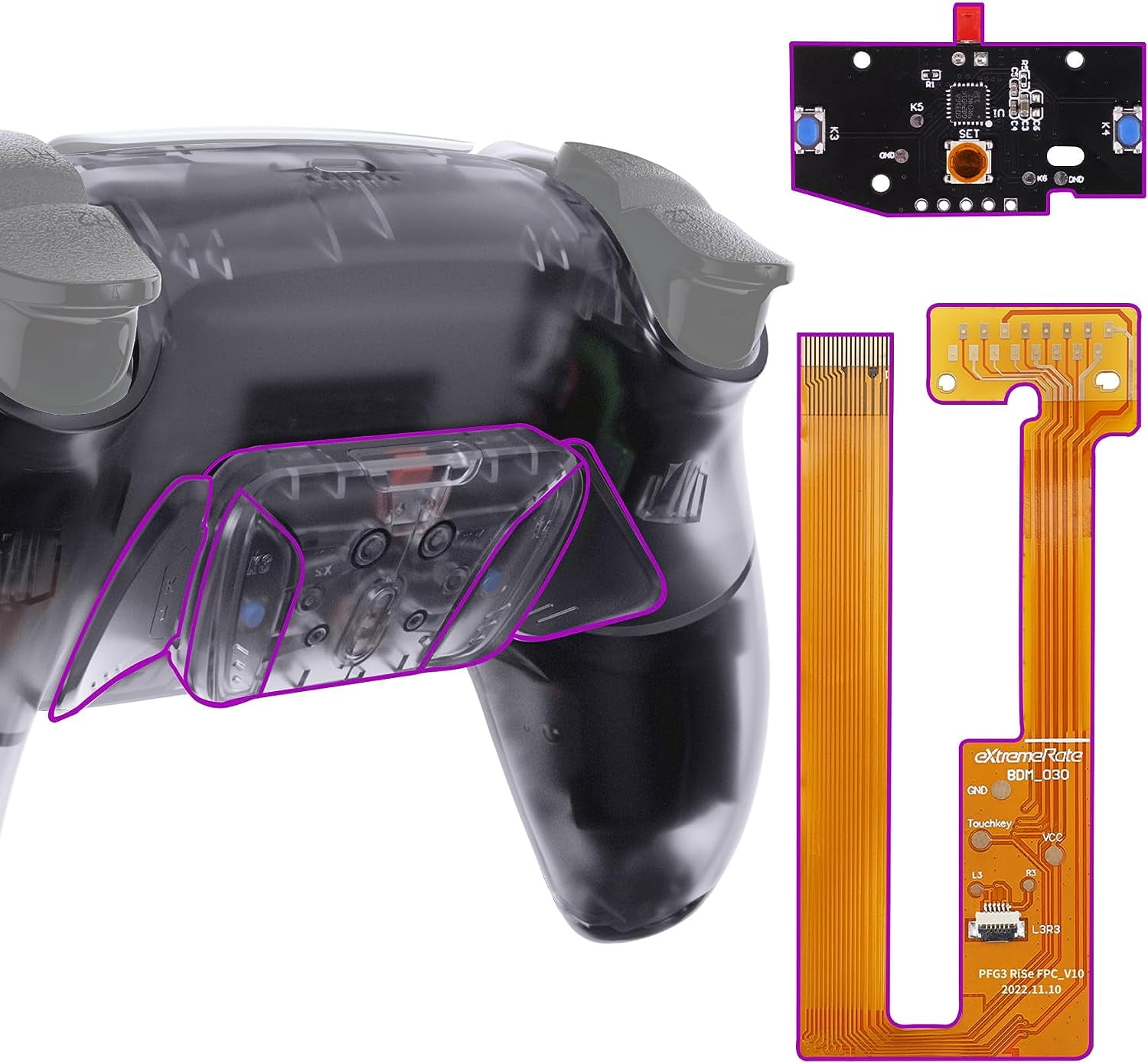 https://i5.walmartimages.com/seo/eXtremeRate-Clear-Programable-RISE4-Remap-Kit-PS5-Controller-BDM-030-Upgrade-Board-Redesigned-Back-Shell-4-Buttons-NOT-Included_1dc26799-9f58-4c2a-8e79-cb914749ead9.f21cb2c47f1731509f1db2426625ca78.jpeg