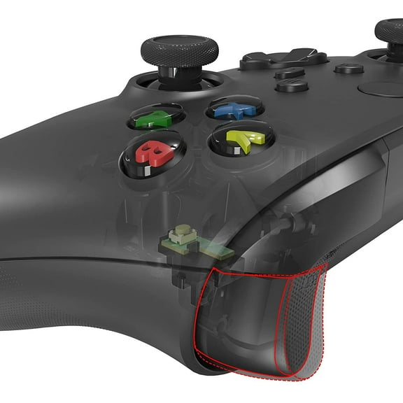 eXtremeRate Clicky Hair Trigger Kit LT RT Shoulder Buttons, Custom Flashshot Trigger Stop Flex Cable for Xbox Core Wireless Controller