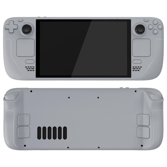 eXtremeRate Custom DIY Replacement Full Set Housing Shell with Buttons for Steam Deck OLED Handheld Console - New Hope Gray
