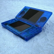 eXtremeRate Custom Replacement Full Housing Shell for Nintendo DS Lite w/Buttons - Clear Blue