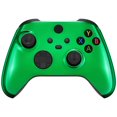 thumbnail image 1 of eXtremeRate Custom Shell Chrome Green Cover Faceplate for Xbox Core Wireless Controller, 1 of 6