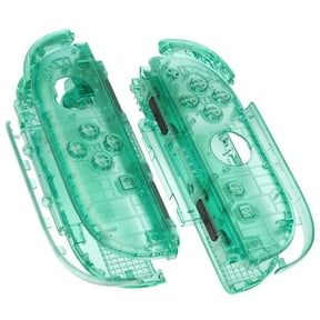 eXtremeRate DIY Replacement Shell Buttons for Joycon 2,Custom Full Set Housing Case for Nintendo Switch 2 Controller - Deluxe Version - Emerald Green