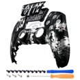 thumbnail image 1 of eXtremeRate Darkness Falls Front Housing Shell with Touchpad Compatible with ps5 Controller BDM-010/020/030/040/050, DIY Replacement Shell Custom Touch Pad Cover Compatible with ps5 Controller, 1 of 9