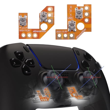 eXtremeRate Drifix Thumbsticks Drift Fix Repair Kit Analog Stick Joystick Regulator Circuit Board for PS5 Controller BDM-010/020/030/040
