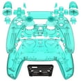 thumbnail image 1 of eXtremeRate Emerald Green PS5 Controller Shell Set - Full Housing w/ Buttons & Touchpad Cover for BDM-010/020, 1 of 8