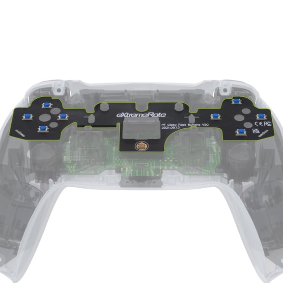 eXtremeRate Face Clicky Kit V2 Tactile Dpad Action Buttons Mouse Click Kit for PS5 Controller BDM-010/020
