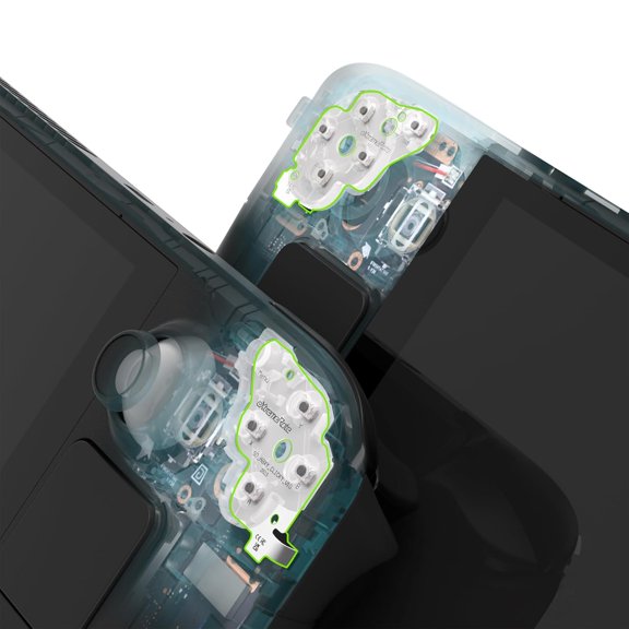 eXtremeRate Face Clicky Kit for Steam Deck LCD, Mouse Click Buttons & Custom D-Pad ABXY Menu Keys, 0.98N Light Version