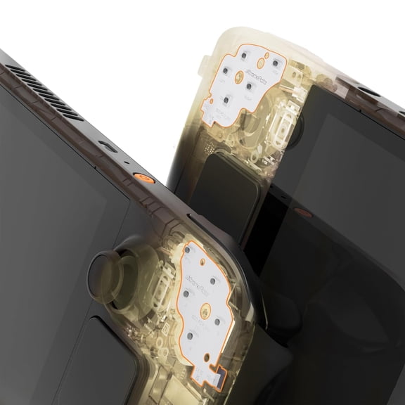 eXtremeRate Face Clicky Kit for Steam Deck OLED, Mouse Click Buttons & Custom D-Pad ABXY Menu Keys, 0.98N Light Version