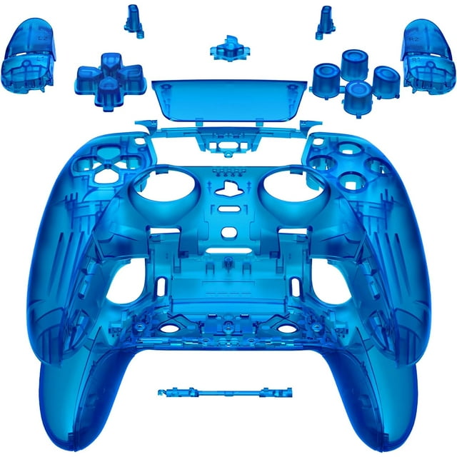 eXtremeRate Full Set Housing Shell with Buttons Touchpad Cover ...