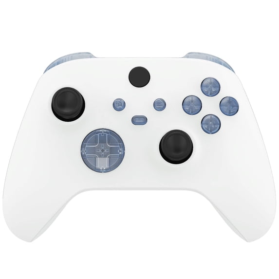 eXtremeRate Glacier Blue Replacement Buttons LB RB LT RT Bumpers Triggers D-pad ABXY Start Back Sync Share Keys for Xbox Core Wireless Controller