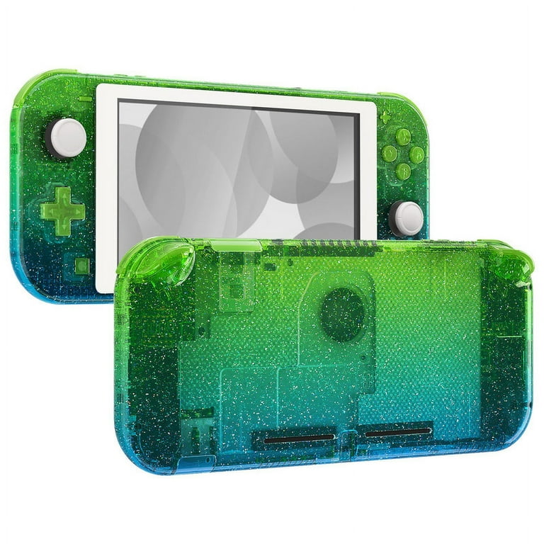 eXtremeRate Glitter Gradient Translucent Green Blue DIY