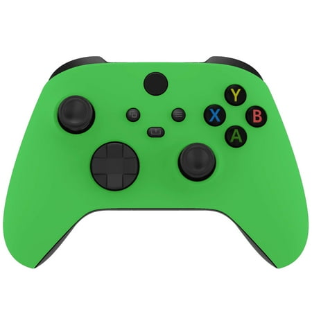 eXtremeRate Green Replacement Shell Custom Cover Gaming Case Faceplate for Xbox Core Controller