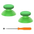 thumbnail image 1 of eXtremeRate Green Replacement Thumbsticks Kit Analog Stick Buttons for Xbox One S/X/Elite Controller, 1 of 8