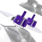 eXtremeRate Hall Effect Joysticks for PS5 - Calibratable Anti-Drift Kit w/ 120gf Sensors Purple
