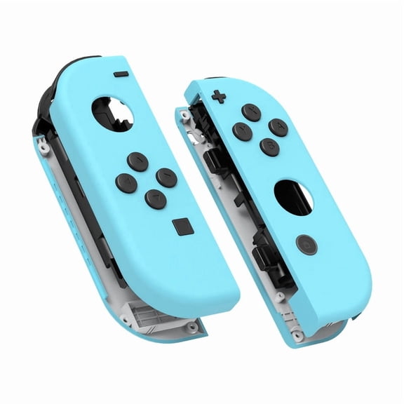 eXtremeRate Heaven Blue Replacement Housing Shell w/Full Set Buttons for Nintendo Switch/OLED Joycon