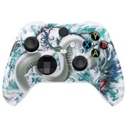 eXtremeRate Jade Dragon - Cloud Dominator Front Housing Cover for Xbox Core Controller