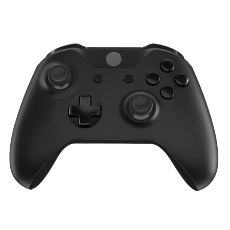 eXtremeRate LB RB LT RT Bumpers Triggers D-Pad ABXY Start Back Sync Buttons, Black Full Set Buttons Repair Kits with Tools for Xbox One S & Xbox One X Controller (Model 1708)