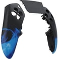 thumbnail image 1 of eXtremeRate Left Right Front Housing Shell with Touchpad Compatible with ps5 Edge Controller, Blue Flame DIY Replacement Faceplate Shell Custom Touch Pad Cover Compatible with ps5 Edge Controller, 1 of 3