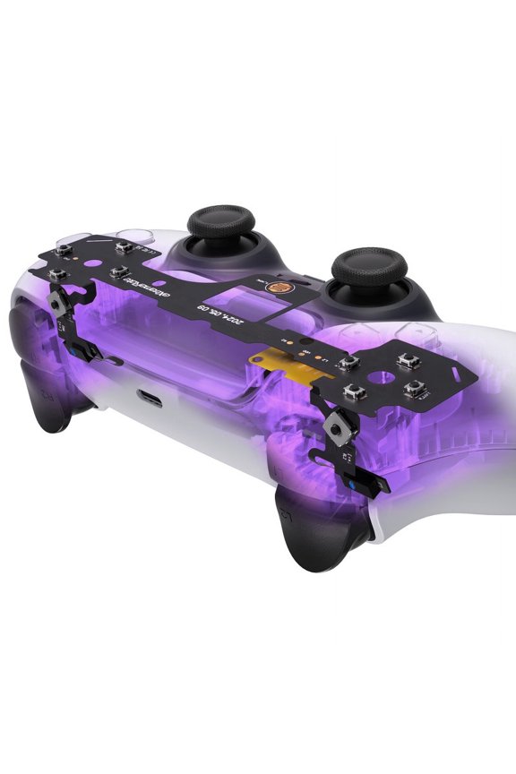 Light Version Whole Clicky Kit V2 Shoulder Face Buttons, Micro Switch L2R2 Clicky Hair Trigger Kit and Tactile L1R1 Face Buttons Mouse Click for PS5 Controller BDM-050 BDM-060