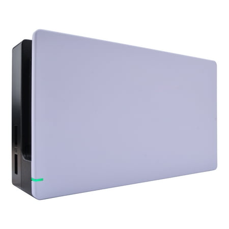 eXtremeRate Light Violet Faceplate Grip Replacement Housing Shell for Nintendo Switch Charging Dock