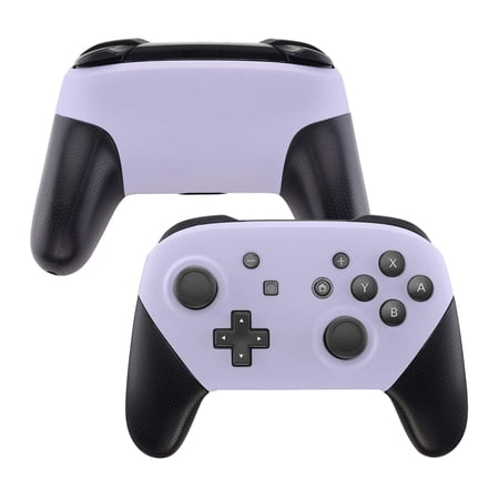 eXtremeRate Light Violet Replacement Faceplate Backplate Housing Shell Case for Nintendo Switch Pro