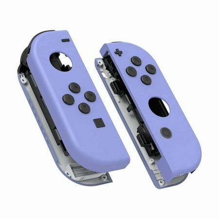 eXtremeRate Light Violet Replacement Housing Shell w/Full Set Button for Nintendo Switch/OLED Joycon