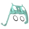 thumbnail image 1 of eXtremeRate Metallic Vista Green Trim Shell Replacement Clip Shell w/Accent Rings for ps5 Controller BDM-010/020/030/040, 1 of 4