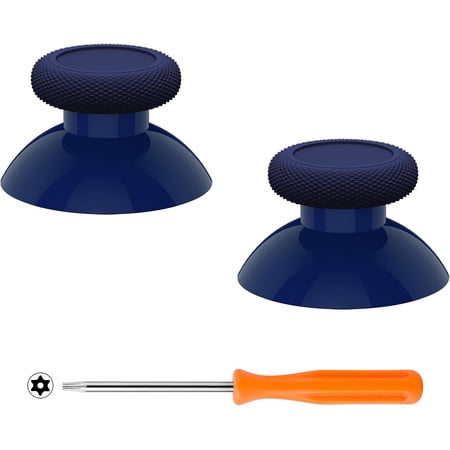 eXtremeRate Midnight Blue Replacement Thumbsticks Stick Buttons for Xbox Core Wireless Controller